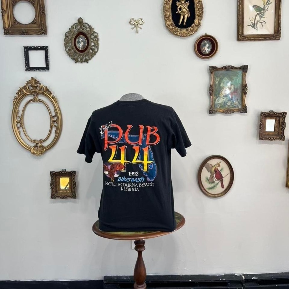 Vintage pub 44 biker T-Shirt – USA Made Cotton Tee